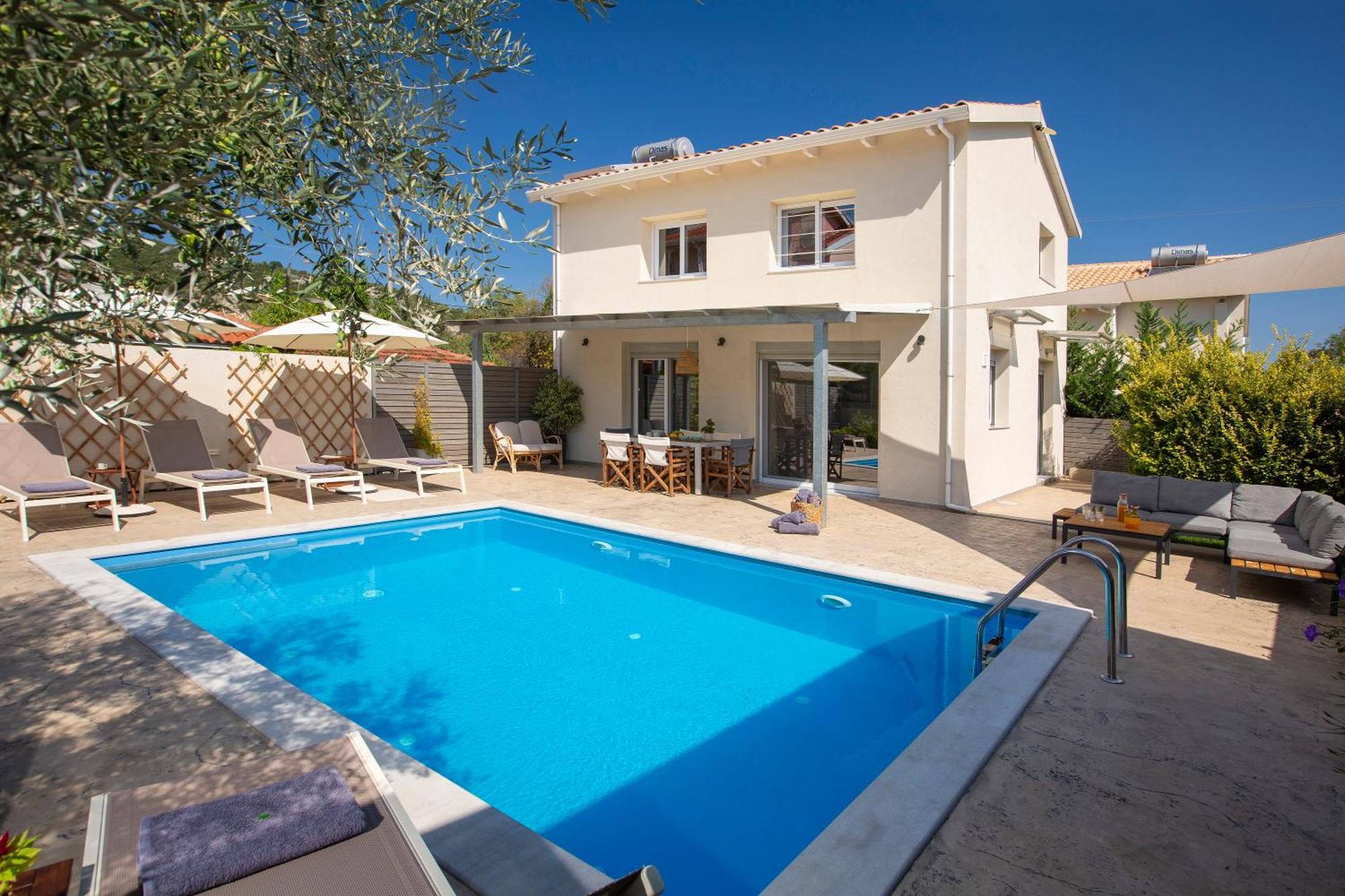 Grappolo Lefkada Villas - Vilana Ideal For Families And Small Groups Apolpaina Экстерьер фото